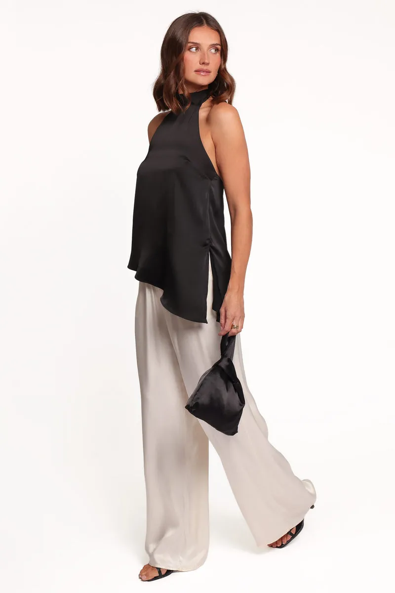 Blusa Merlin Halterneck Preto - foto 2