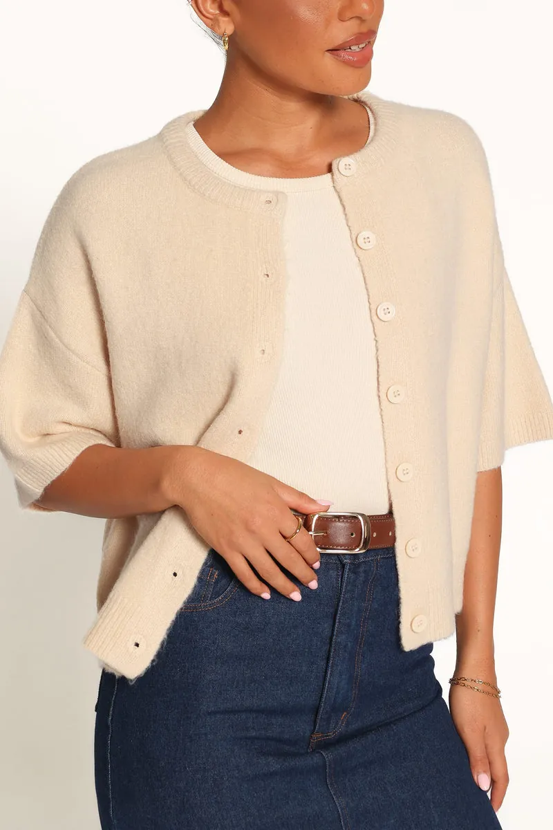 Blusa Tricô Lilith Bege - foto 1