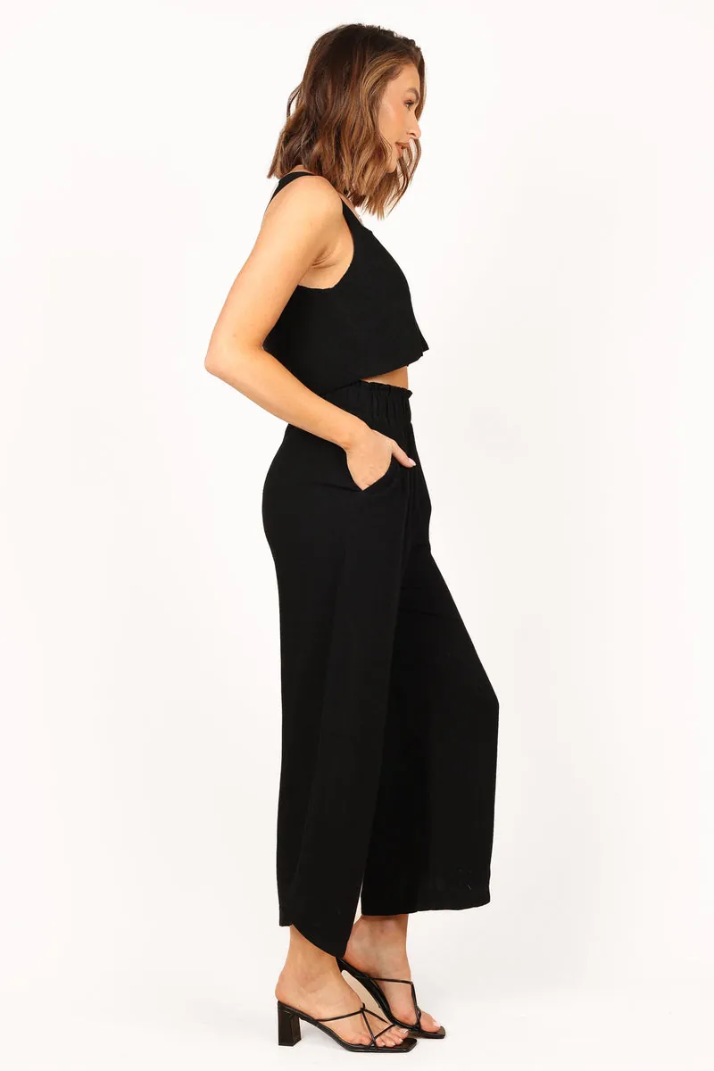 Calça Eleanor High Waisted Preto - foto 3