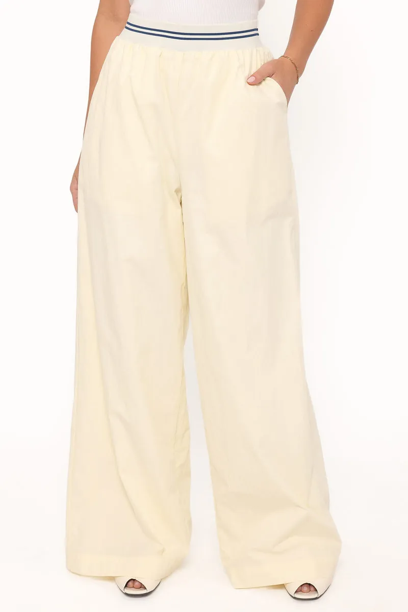 Calça Pantalona Adam Pale Amarelo - foto 3
