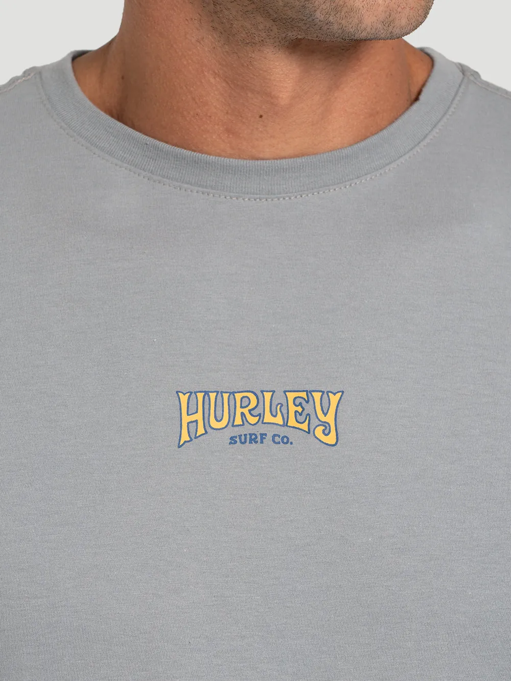 Camiseta Manga Curta Hurley Bells Cinza - foto 4
