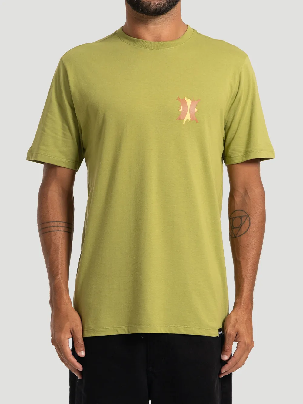 Camiseta Manga Curta Hurley Bombcloud Verde - foto 1