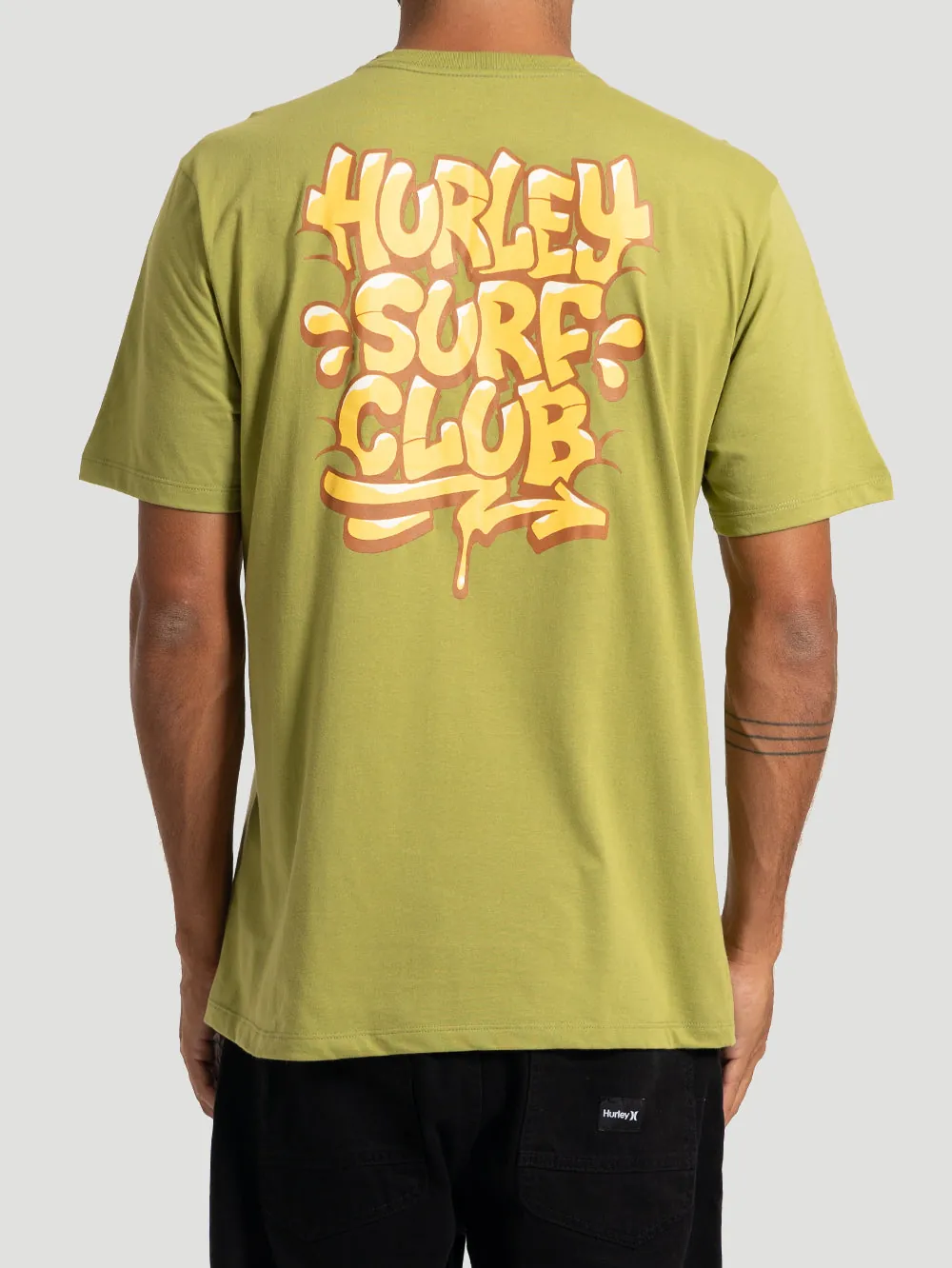 Camiseta Manga Curta Hurley Bombcloud Verde - foto 2