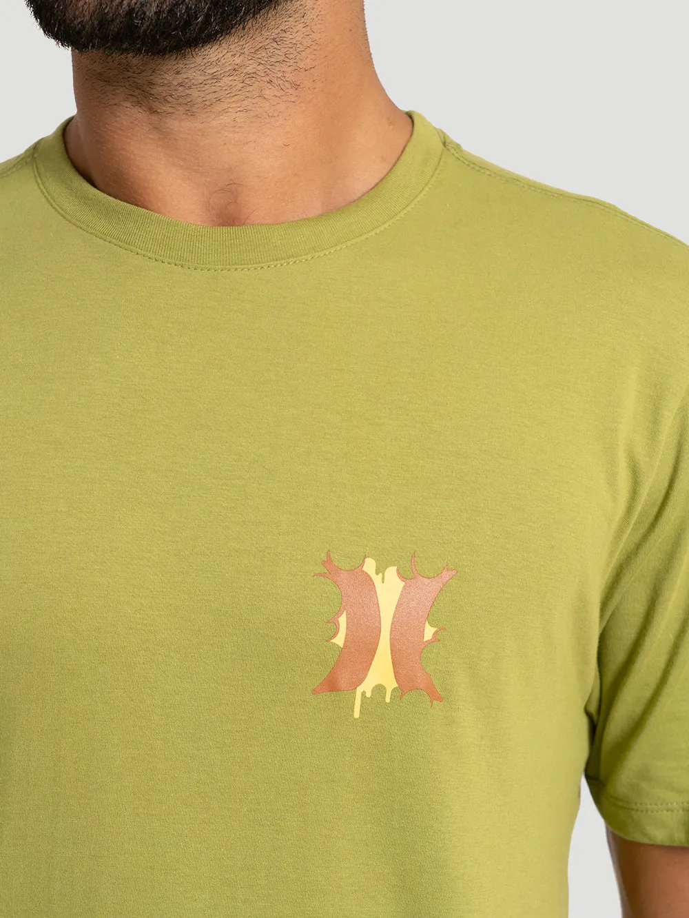 Camiseta Manga Curta Hurley Bombcloud Verde - foto 4