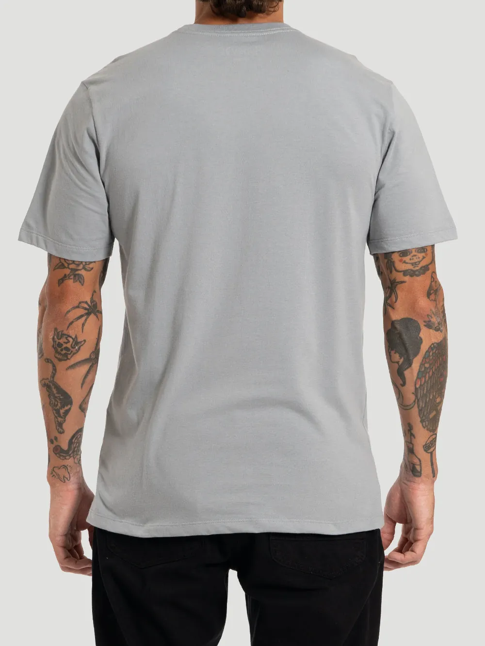 Camiseta Manga Curta Hurley Mini Icon Cinza - foto 2