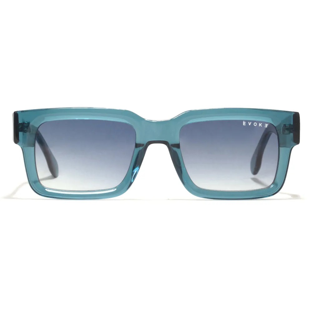 Óculos de Sol Evoke For You Dx172S E02 Crystal Blue Blue Gradient - foto 2