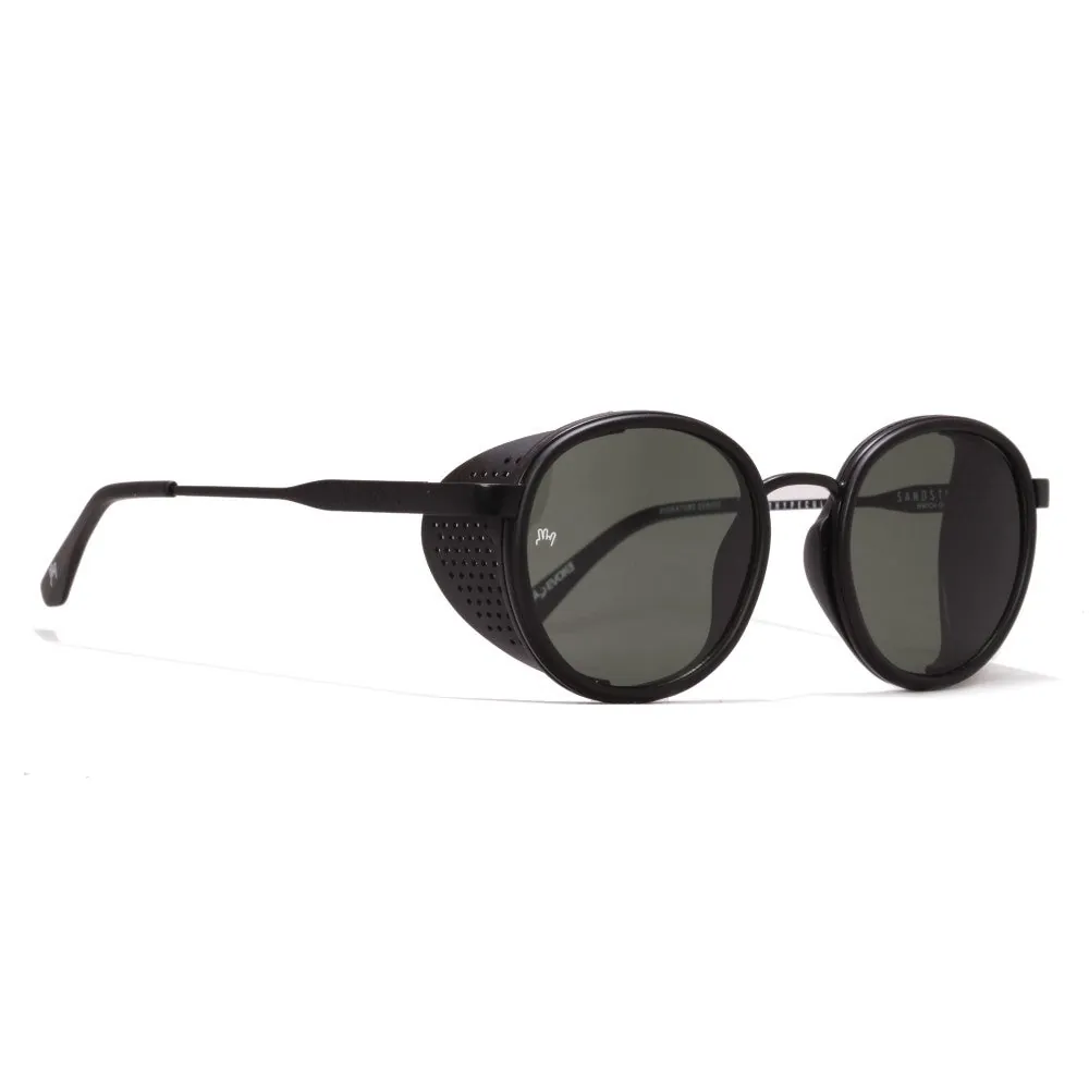 Óculos de Sol Evoke Sandstorm EOH11 Black Matte Silver Green Total - foto 1