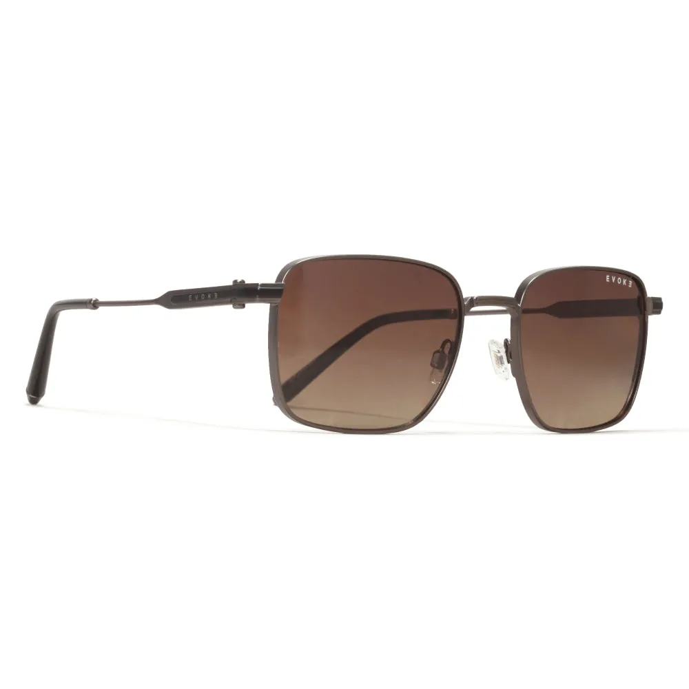 Óculos de Sol Evoke Shelby 04 02BP MATTE GUN BROWN GRADIENT POLARIZED - foto 1