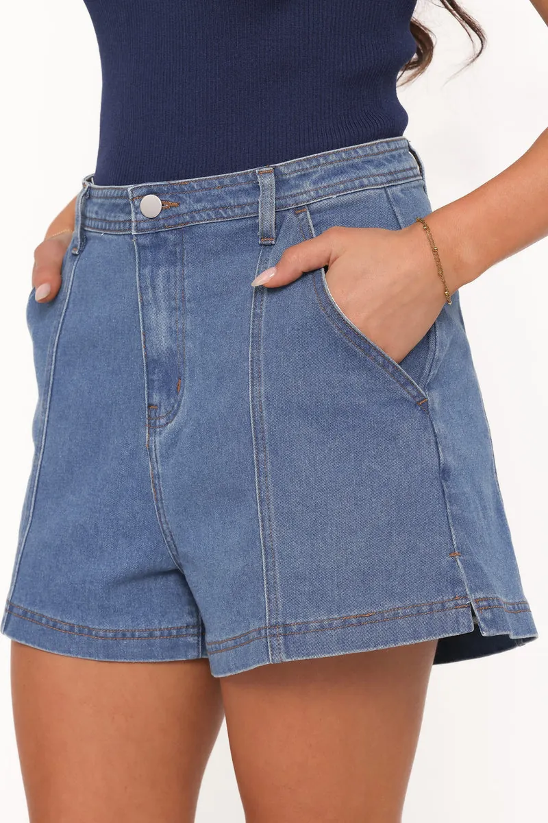 Short Jeans Carlina Medium Wash - foto 3