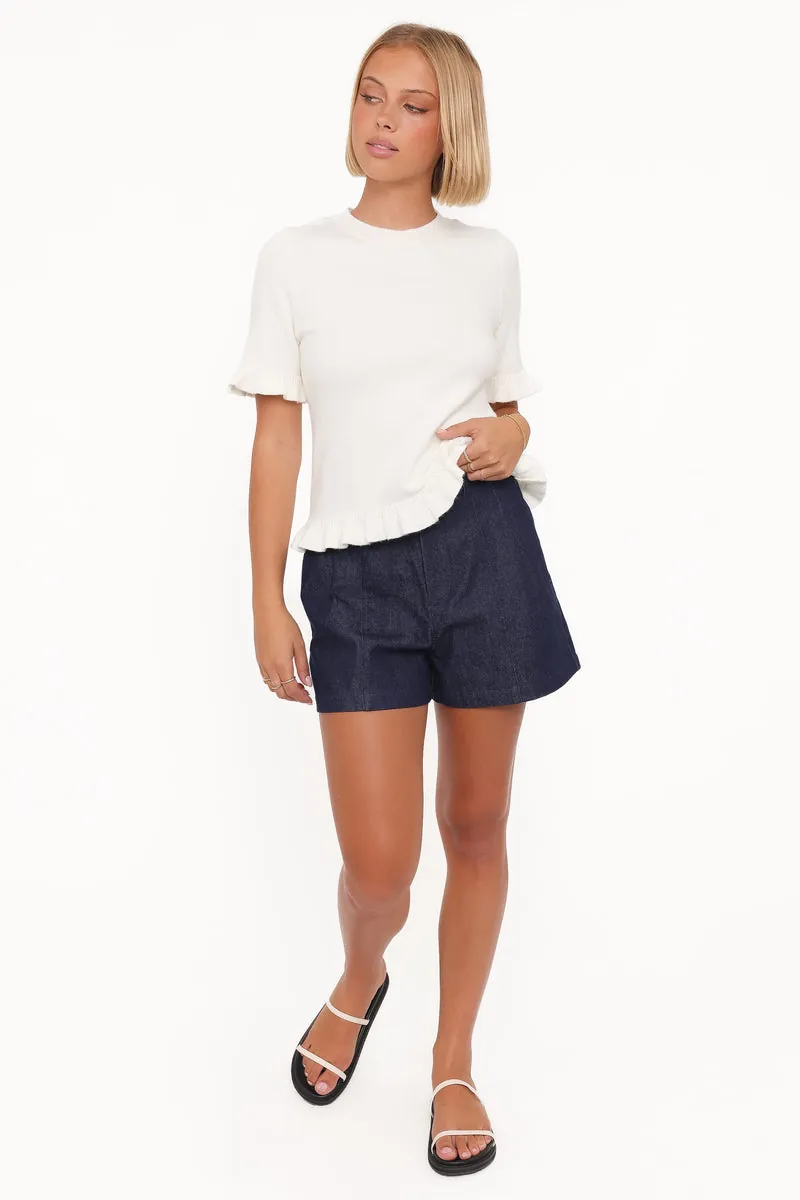 Short Jeans Dallas Bermuda Escuro Wash - foto 2