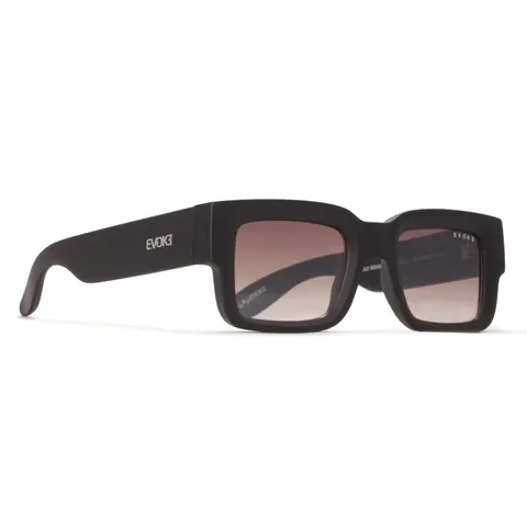 Óculos de Sol Lodown A11 Black Matte Silver Brown Gradient
