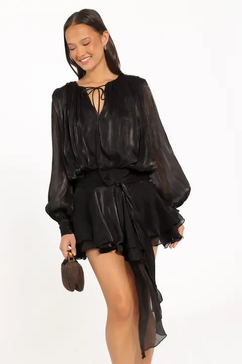 Vestido Curto Adena Preto