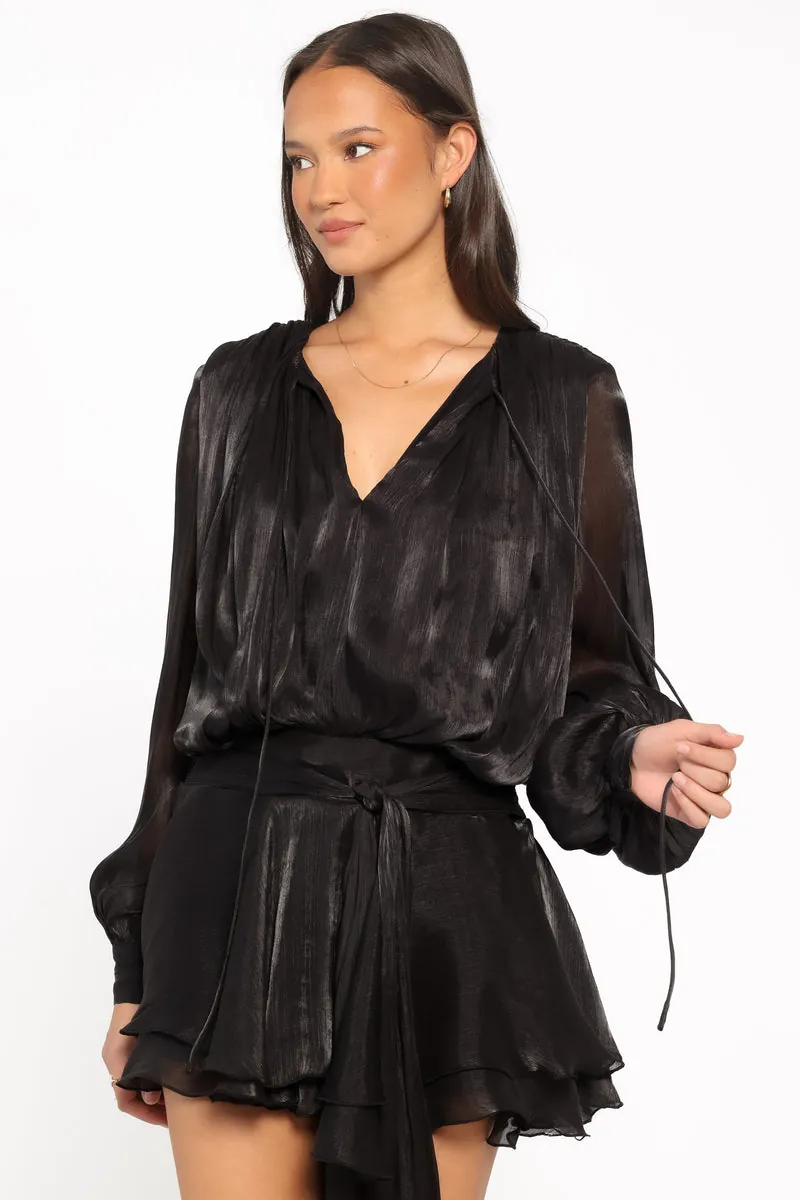 Vestido Curto Adena Preto - foto 2
