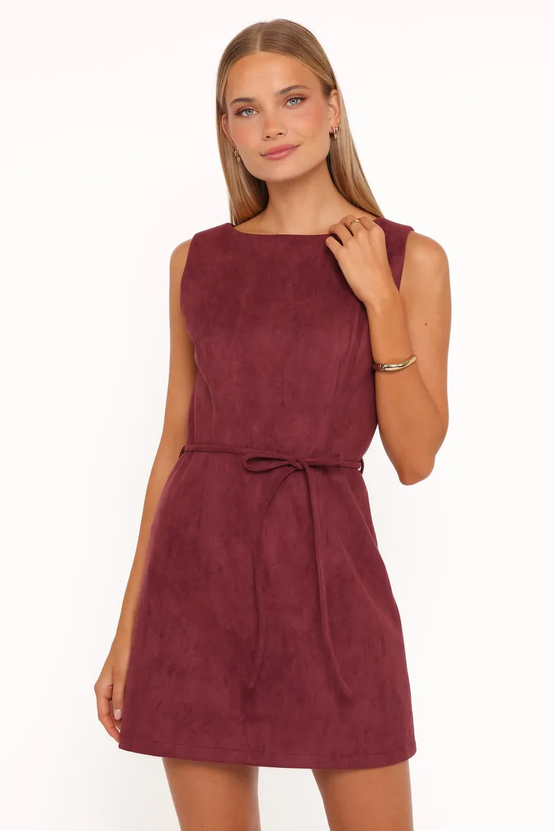 Vestido Curto Sharna Bordô - foto 2