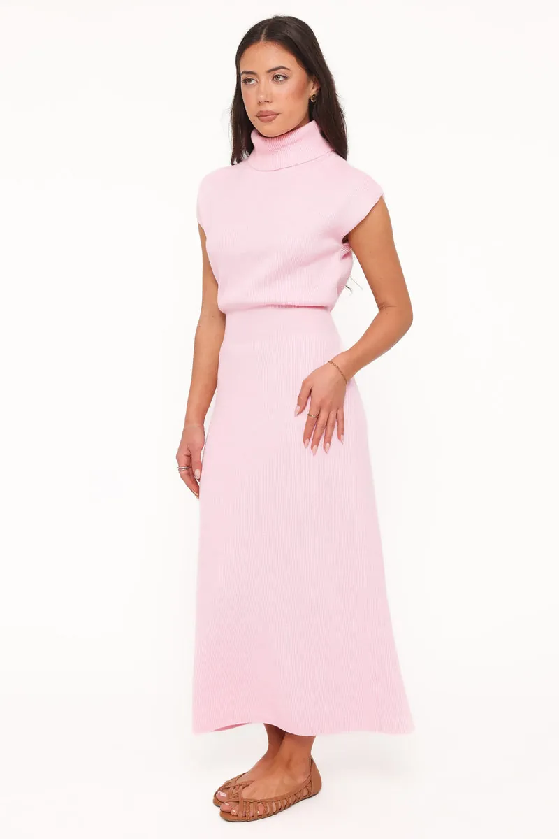 Vestido Midi Avalon Rosa - foto 3